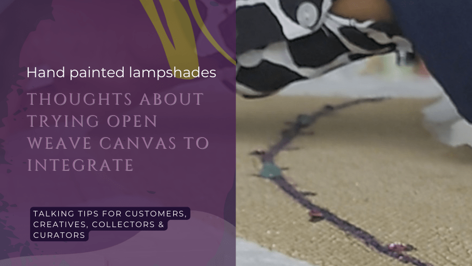 Elvish: Hand Painted&nbsp;Lampshades