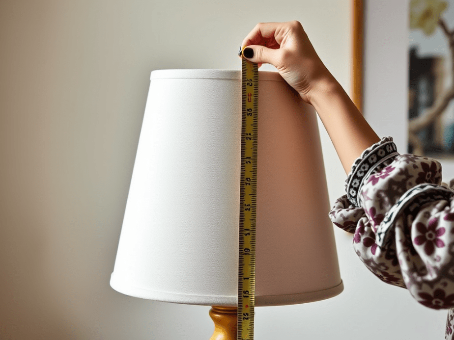 How to Measure Height for a Custom Lampshade: From UK to&nbsp;USA